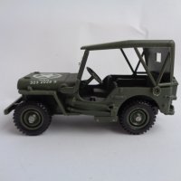 SOLIDO 1/43 JEEP WILLYS ИГРАЧКА КОЛИЧКА ВОЕНЕН МОДЕЛ ДЖИП, снимка 1 - Колекции - 44349802