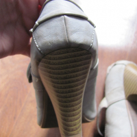 Нови обувки - 38 номер - беж, снимка 8 - Дамски обувки на ток - 36326277