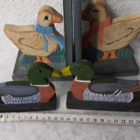2 бр стари дървени патки, патка, фигура, снимка 2 - Други - 34514168