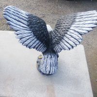 Статуя Орел от бетон с разперени криле. Декоративна фигура за дом и градина, снимка 4 - Други - 33848607