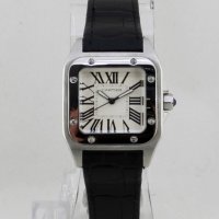 Дамски луксозен часовник Cartier Santos, снимка 2 - Дамски - 41700189