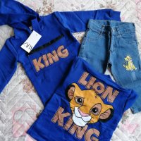 Детски комплект от 2 части Lion King, снимка 1 - Детски комплекти - 42678418