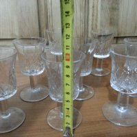 Кристални чаши, снимка 3 - Антикварни и старинни предмети - 35859097