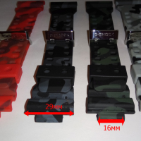 Камуфлаж Casio G-shock JAPAN верижка, каишка за часовник, снимка 11 - Каишки за часовници - 30212528