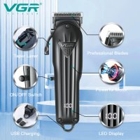Машинка за подстригване VGR V-282, тример за подстригване, снимка 7 - Машинки за подстригване - 42291982