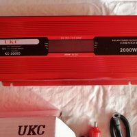 Solar Power Inverter 2000 Watts - 12V / 220V, снимка 5 - Друга електроника - 34856420