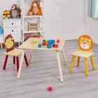 Комплект детска масичка с 2 столчета, снимка 2 - Маси - 41776953
