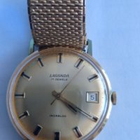 Златен Швейцарски часовник 18k/750/ 1950 г Състояние 9/10, снимка 10 - Мъжки - 41020852