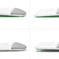 Клавиатура Безжична Delux GM901D 2.4G + BT3.0+5.0 Мултимедийна Ергономичнa Бяла, снимка 4 - Клавиатури и мишки - 41818608