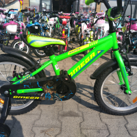 Детски велосипед 16" MASTER зелен, снимка 2 - Велосипеди - 44583577