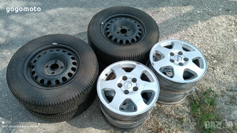 Гуми и джанти за Opel Astra,CORSA, Volkswagen Golf,Toyota Corolla,HONDA,грайфер 8.1 мм.,Goodyear GT3, снимка 1