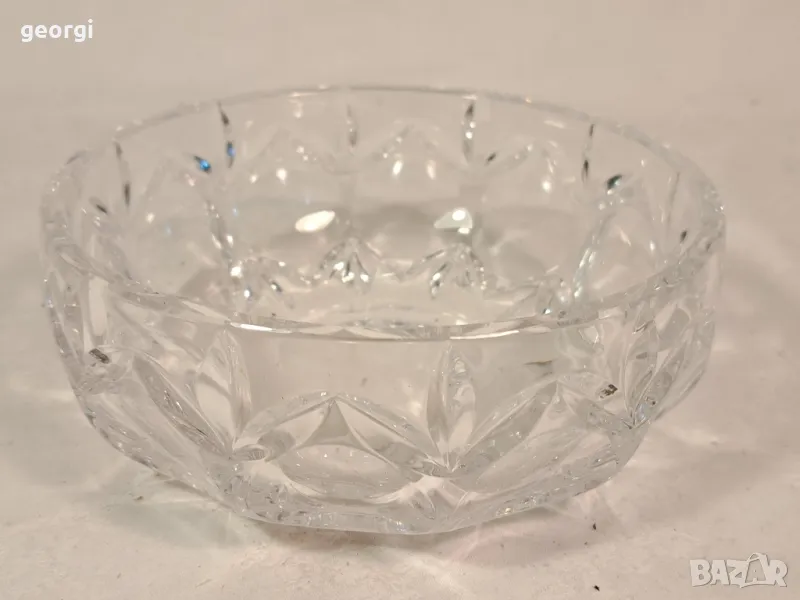 кристална купа фруктиера 21/2, снимка 1