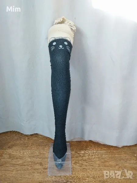 М/L Чорапогащник с коте, снимка 1