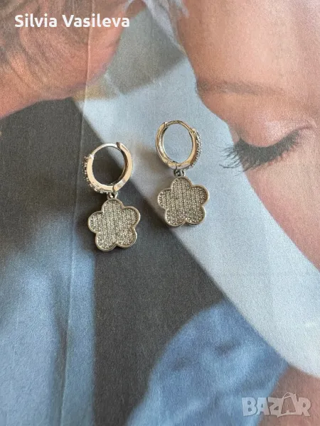 Обици с камъчета, снимка 1