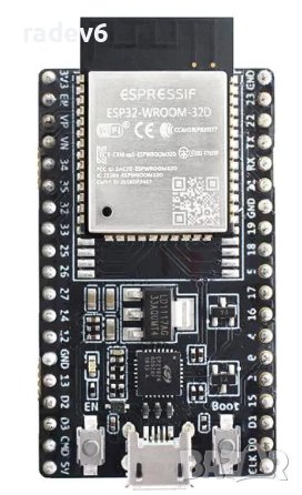 ESP32-DevKitC V4, ESP32-WROOM-32D, снимка 1