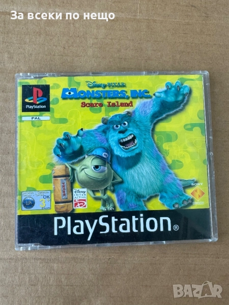 Disney Pixar's Monsters, Inc за плейстейшън 1 , PS1 , playstation 1, снимка 1