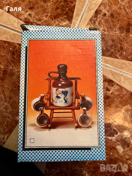 Декоративно керамично сервизче, снимка 1