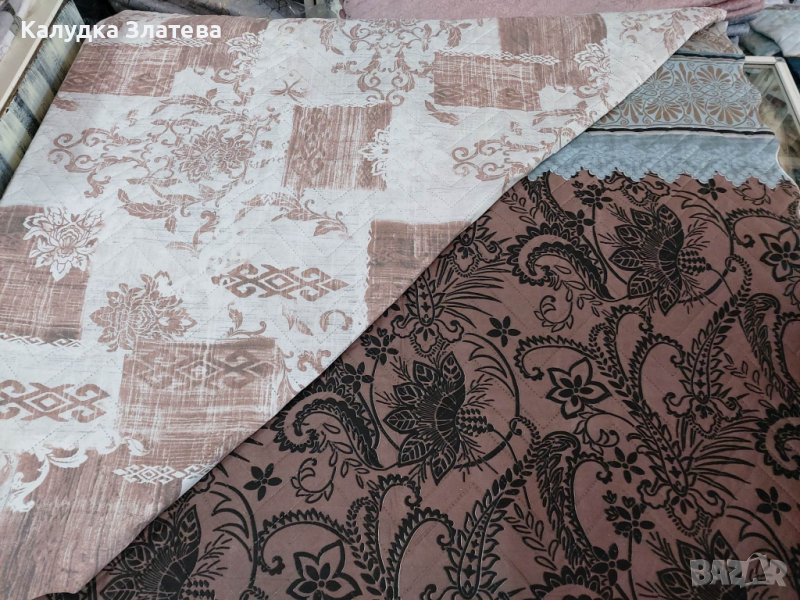 Двулицеви капитонирани шалтета , снимка 1