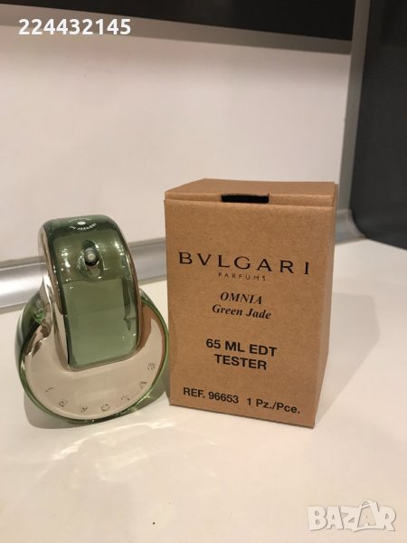 bvlgari omnia green jade 65ml edt tester , снимка 1