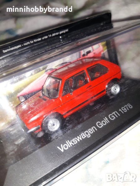 Volkswagen Golf GTI 1978.1.43 Scale.Ixo/Deagostini.Top  Rare  model.!, снимка 1
