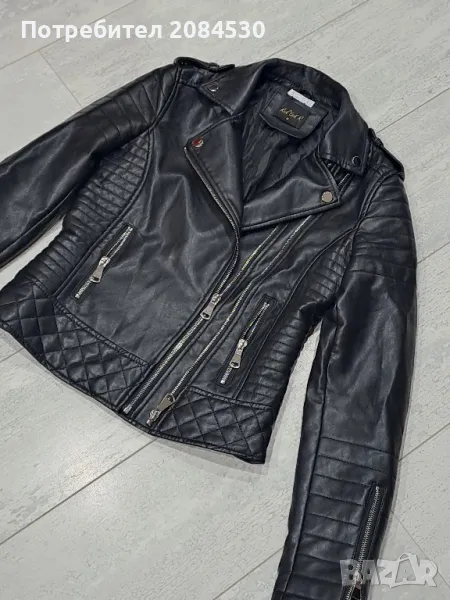 Дамско кожено яке -,,S", снимка 1