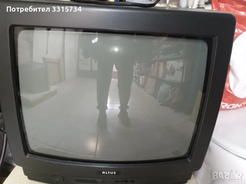 Телевизор Altus 14 с приемник за цифрова ефирна тв., снимка 1