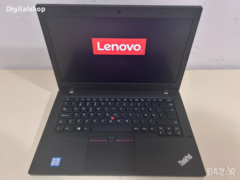 Лаптоп Lenovo Thinkpad L470 i5-7200U/16GDDR4/256SSD/14" FHD/12м.г/кл.А, снимка 1