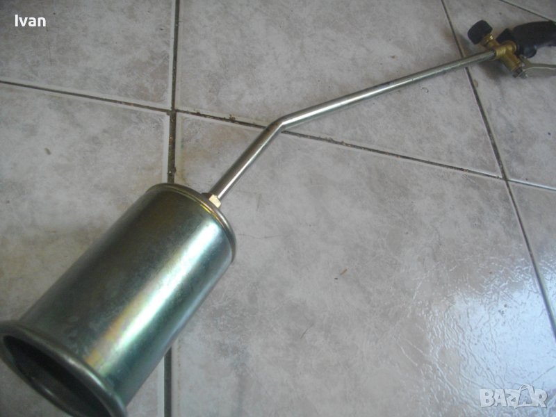 Нова Горелка На Газ Пропан-Бутан За Покриви/Хидроизолации-73см/ф70мм/Бронз Глава/Спусък, снимка 1