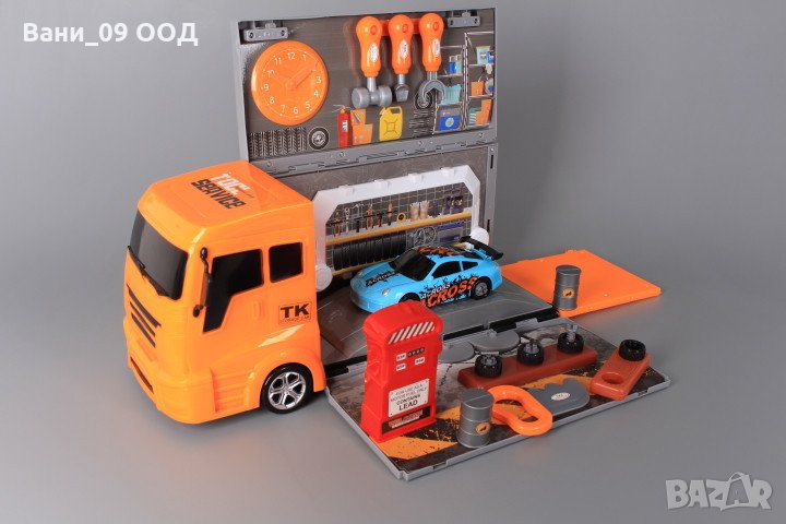 Камион-мобилен автосервиз с 36 части, снимка 1