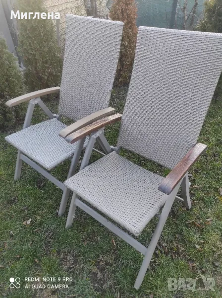 Сгъваеми алуминиеви столове , снимка 1