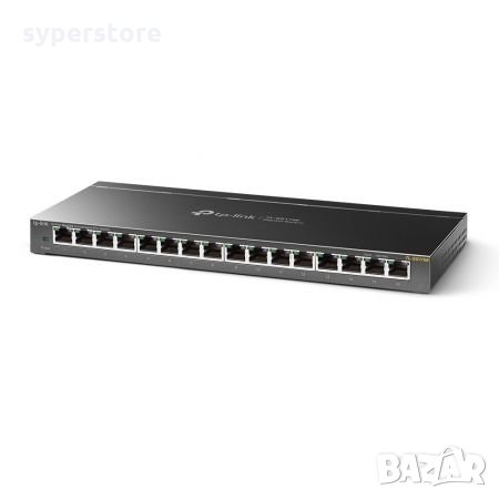 Суич TP-Link TL-SG116E 16-портов Gigabit Неуправляем комутатор 32Gbps, снимка 1