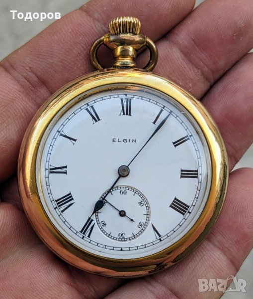 Джобен часовник Elgin , снимка 1