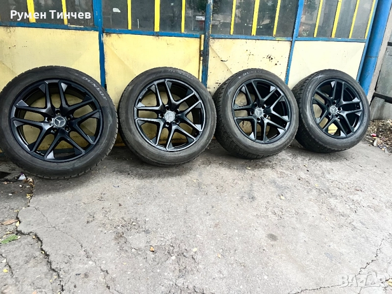 Оригинални джанти от Мерцедес G Klassa 21ц с зимни гуми, снимка 1