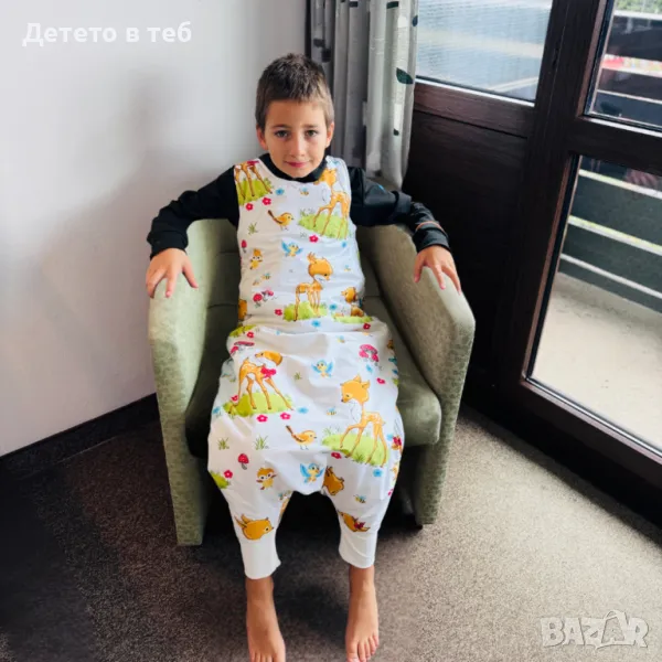 Спален чувал с крачета сърна, снимка 1