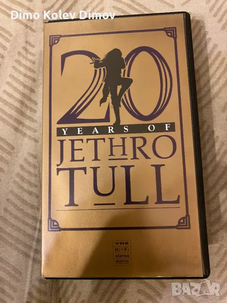 Jethro Tull VHS Видео Касета Оригинал, снимка 1