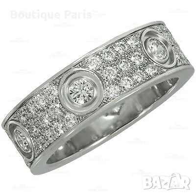 Cartier Love Diamonds пръстен, снимка 1