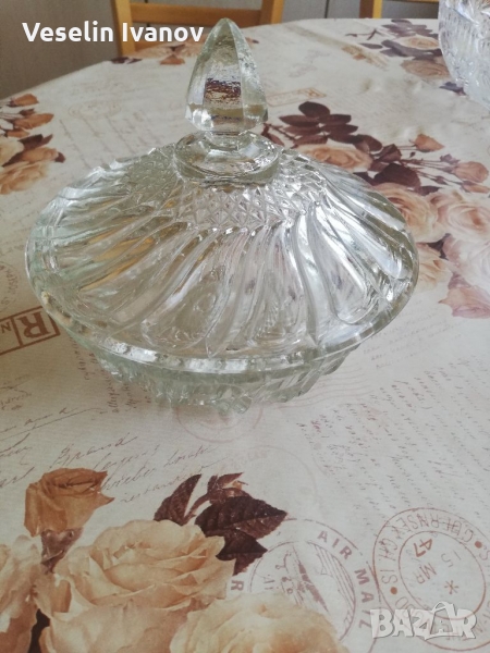 Стара фруктиера /захарница, снимка 1