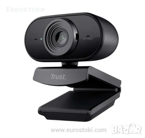 Уеб камера Trust Tolar Full HD 1080p, 2 вградени микрофона, снимка 1