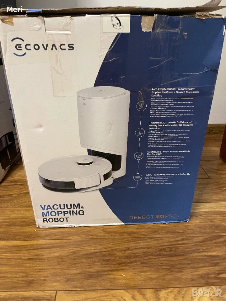 Прахосмукачка робот Ecovacs Deebot N8 Pro Plus, снимка 1