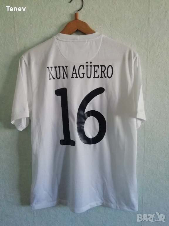 Manchester City Kun Aguero Nike 2013 2014 Third оригинална тениска фланелка Манчестър Сити Агуеро, снимка 1