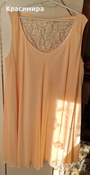 Сатенена рокля, снимка 1