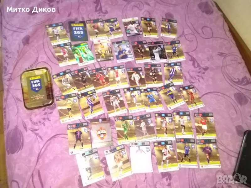 Fifa 365 Panini -картички стикери 41броя, снимка 1