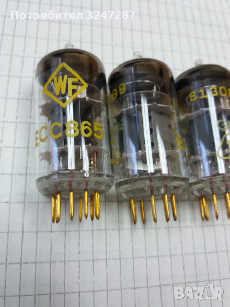 Радиолампи ECC списък, снимка 1