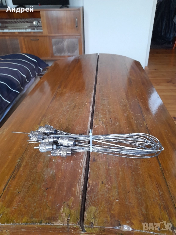 Пач кабели с конектори PL259, снимка 1