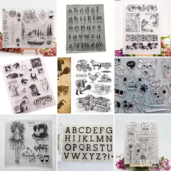 Силиконови печати Различни видове, снимка 1