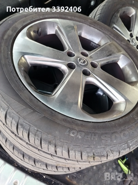 4бр Оригинални 18 цола ляти джанти Опел Мока, снимка 1