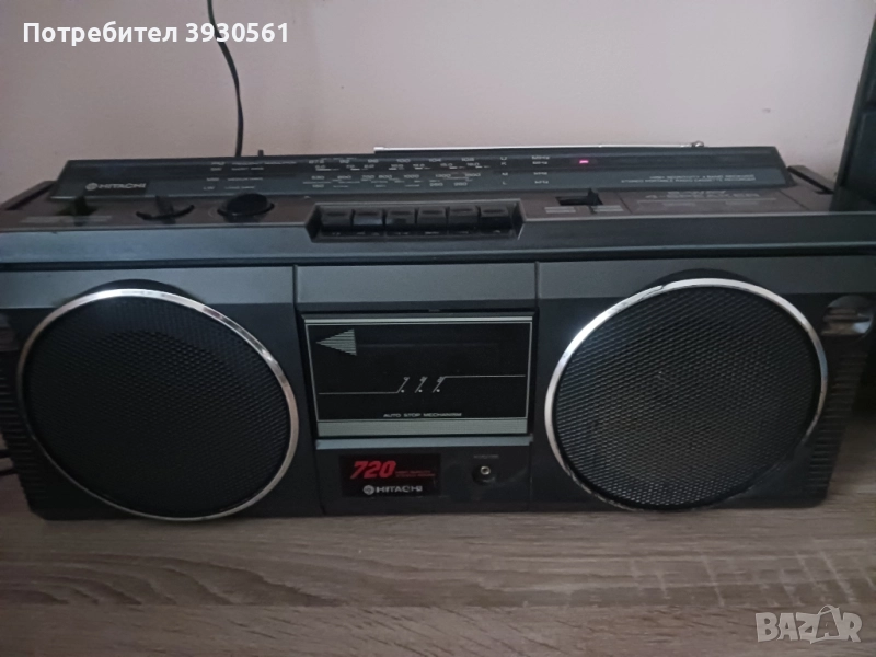 Радиокасетофон hitachi trk 720e, снимка 1