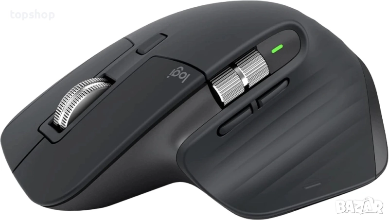 ЧИСТО НОВА С ЛЕПЕНКА Безжична мишка Logitech MX Master 3S ултрабързо скролиране, ергономична, 8K DPI, снимка 1