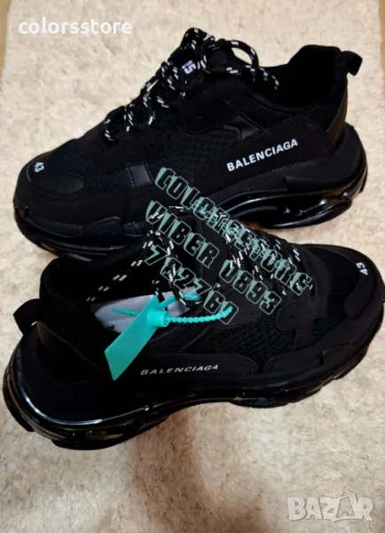 Черни маратонки  Balenciaga -Br301j, снимка 1