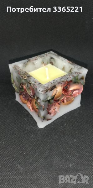 Ръчно изработена свещ , снимка 1